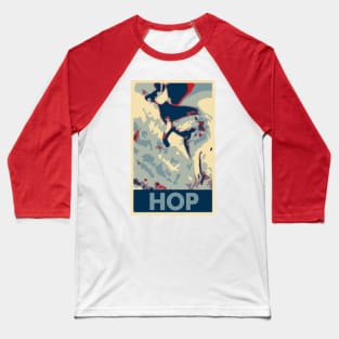 Kangaroo Hop Political Parody Baseball T-Shirt